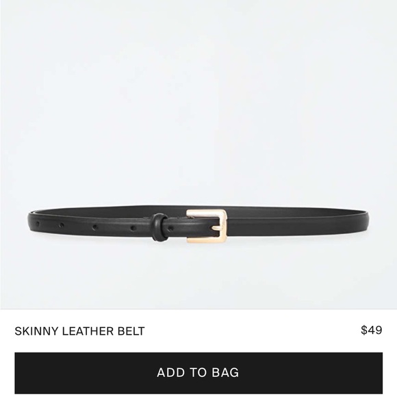 COS leather belt - Picture 2 of 4